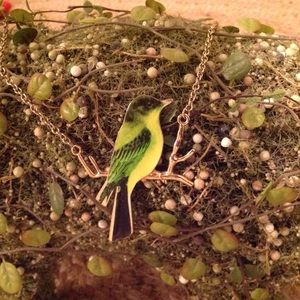 🛍Whimsical Bird Necklace 20" Chain